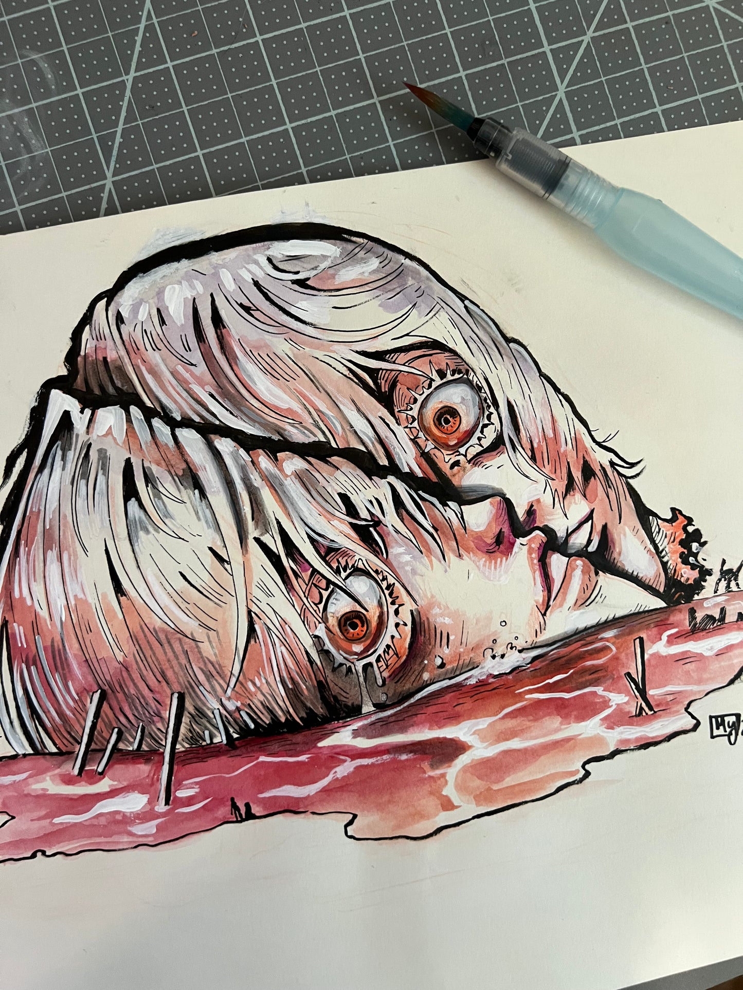 Rei head evangelion apocalypse original