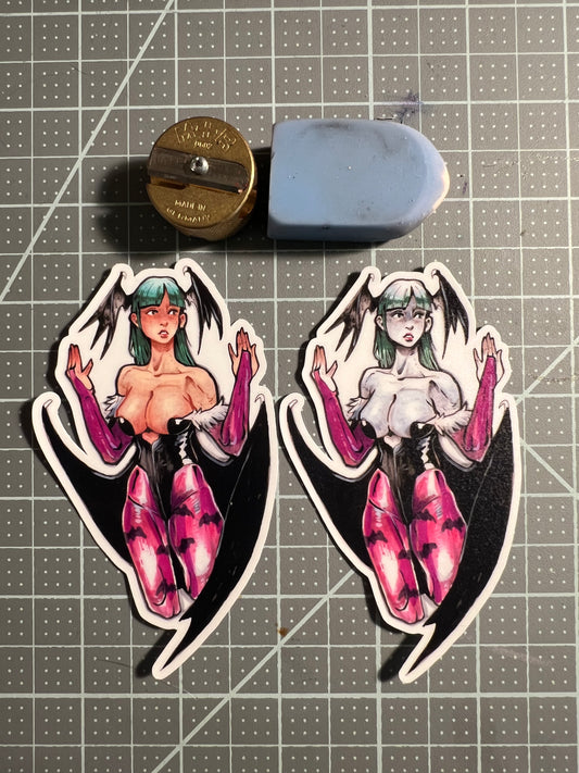 Vampire succubus sticker