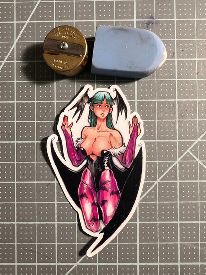 Vampire succubus sticker