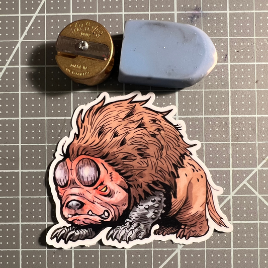 Wild beast Doshaguma vinyl sticker