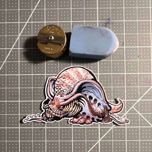 Basin monster uth duna vinyl sticker