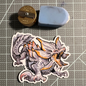 River leviathan Mizu vinyl sticker