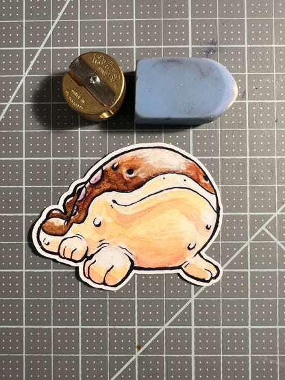 muddy salamader clodsire vinyl sticker