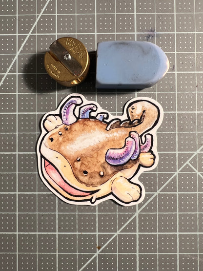 muddy salamader clodsire vinyl sticker