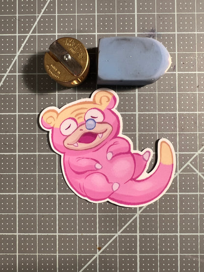 Slow family vinyl stickers