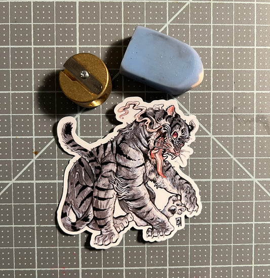 Tiger sticker