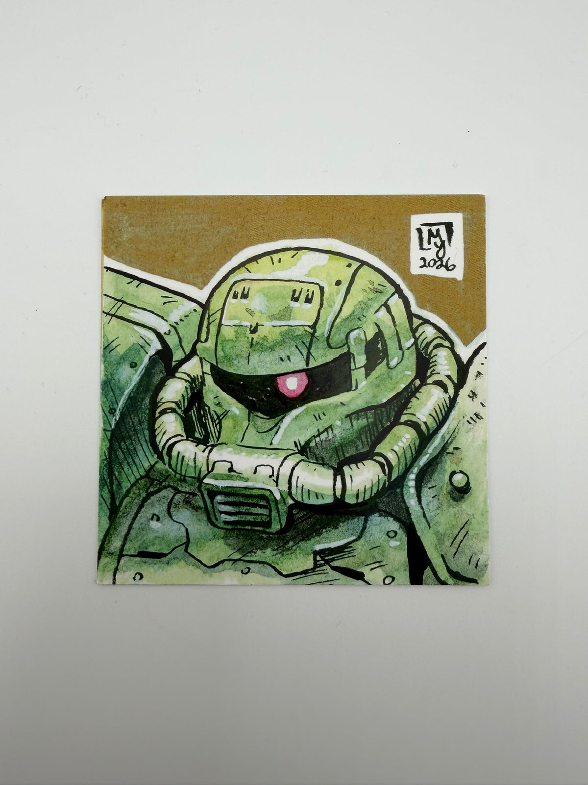 Zeke mecha grunt mini print, 4x4