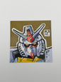 Earth mecha hero mini print, 4x4