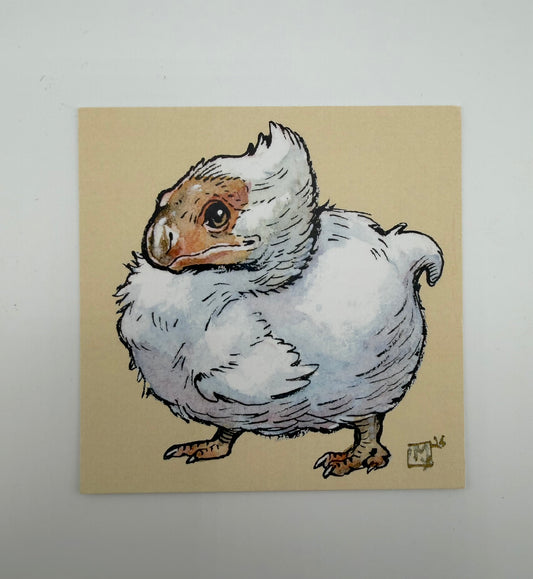 baby seikret mini print, 4x4