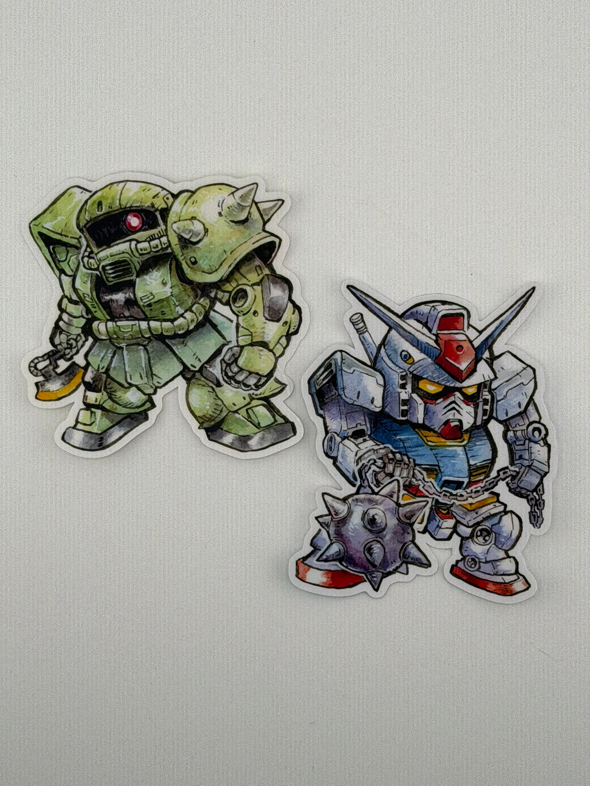Zeke Mecha vinyl sticker