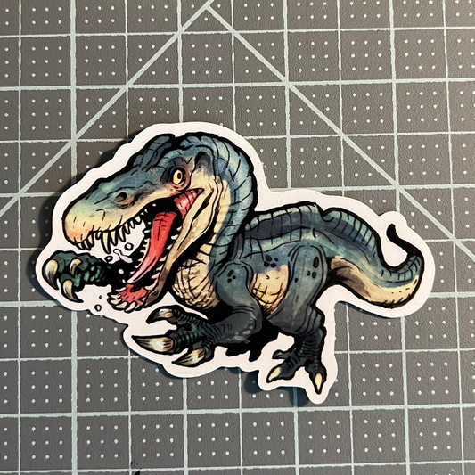 Dinosaur sticker, Icthyovenator