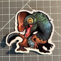 Dinosaur sticker, Anzu