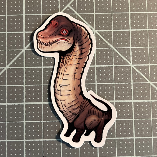 Dinosaur sticker, Brachiosaurus