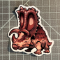 Dinosaur sticker, Pentaceratops