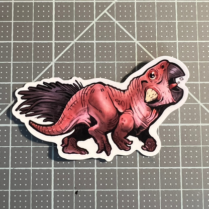 Dinosaur sticker, Psittacosaurus