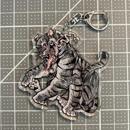 Tiger keychain