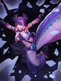 Juri martial artist art print, 5x7