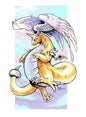 mythic dragon, 8x10