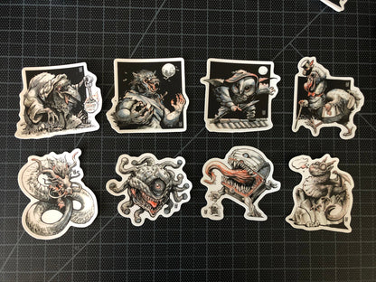 Ocular dungeon boss sticker