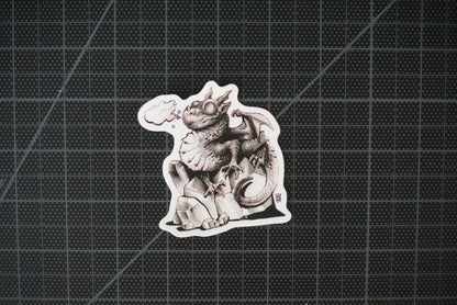 Baby dragon sticker