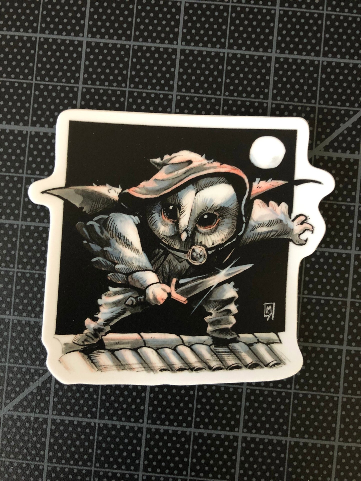 Owl rogue sticker