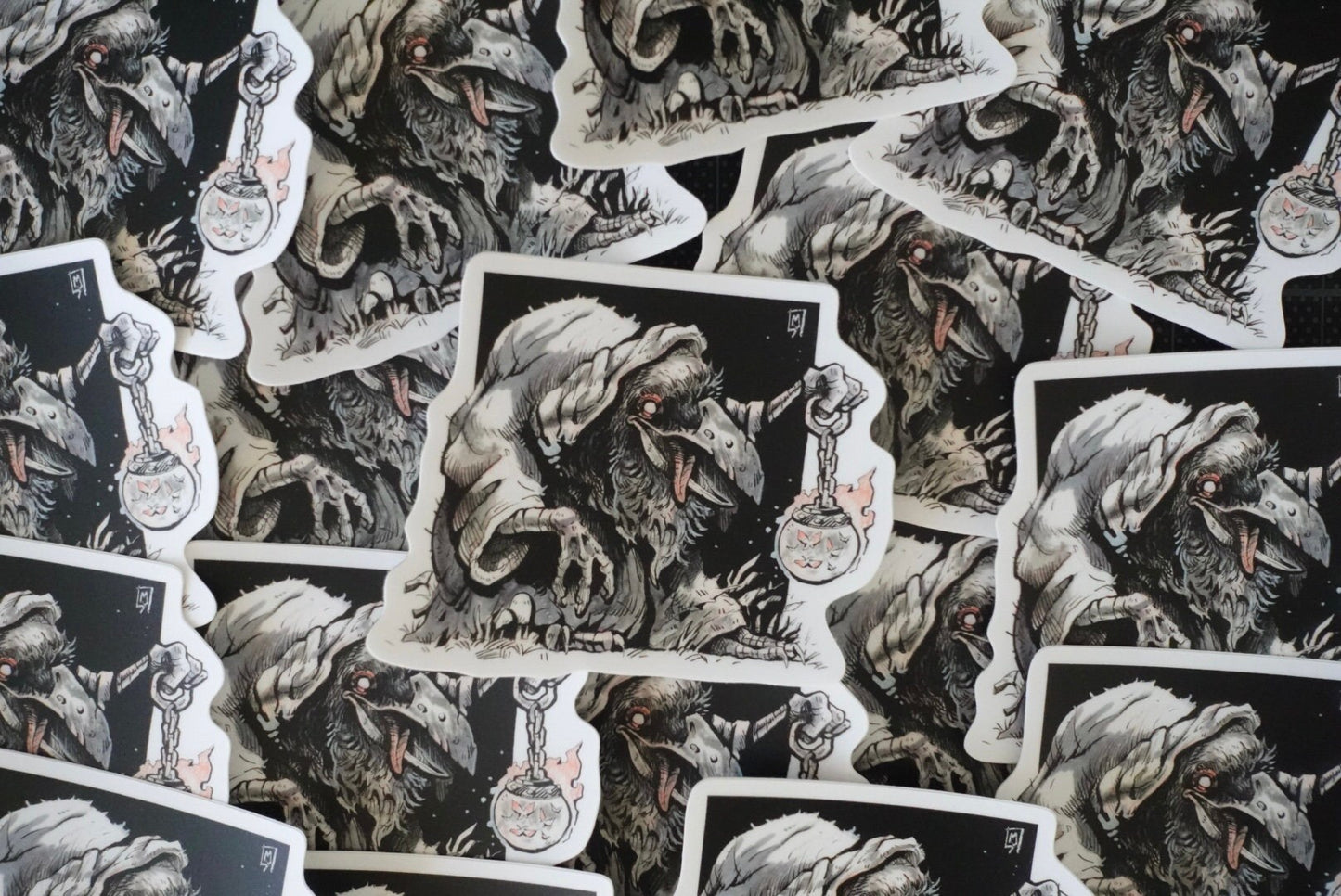 Raven hag sticker