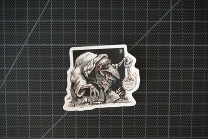 Raven hag sticker