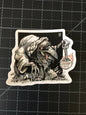 Raven hag sticker