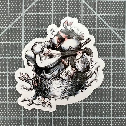 Bird bard sticker