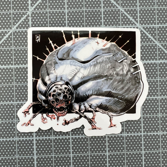 Tick boss monster sticker