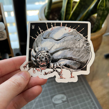 Tick boss monster sticker