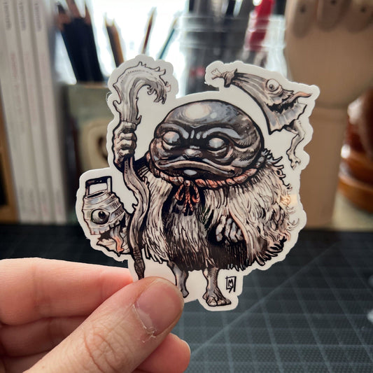 Yokai guy sticker