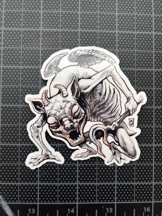 Gargoyle Imp sticker