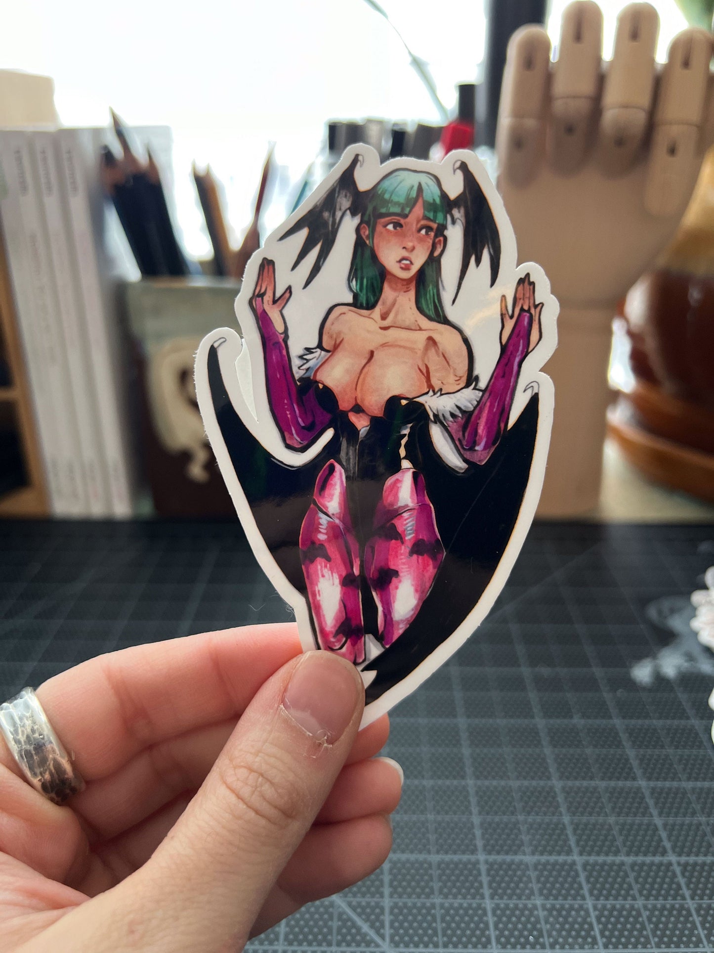 Vampire succubus sticker