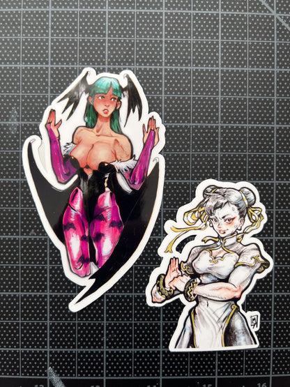 Vampire succubus sticker