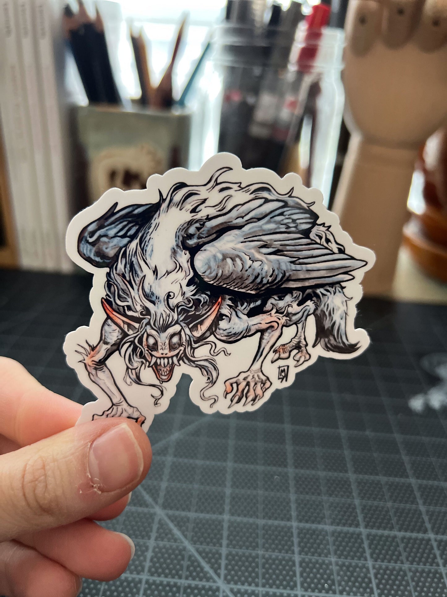 Owl Beast sticker