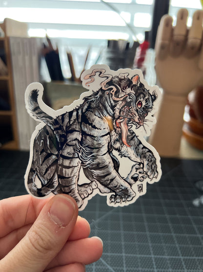 Tiger sticker