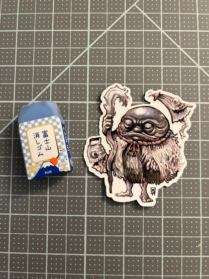 Yokai guy sticker