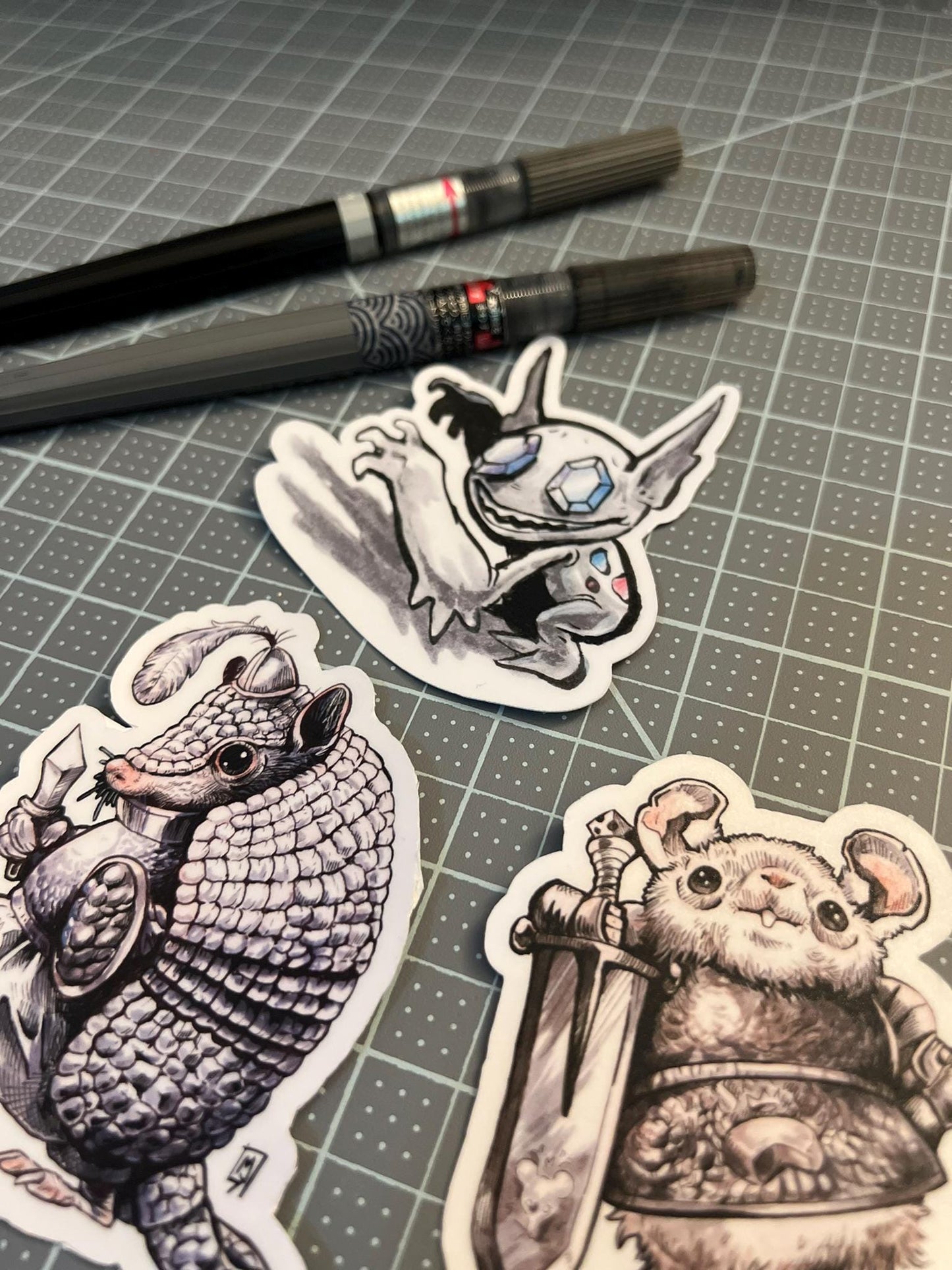 gem eyed goblin sticker