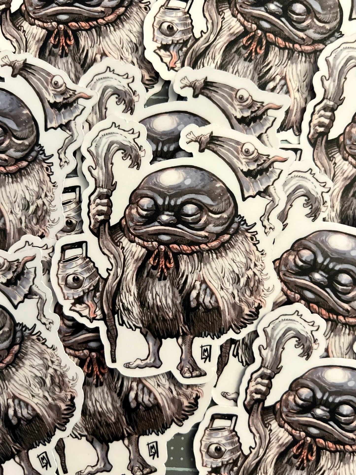 Yokai guy sticker